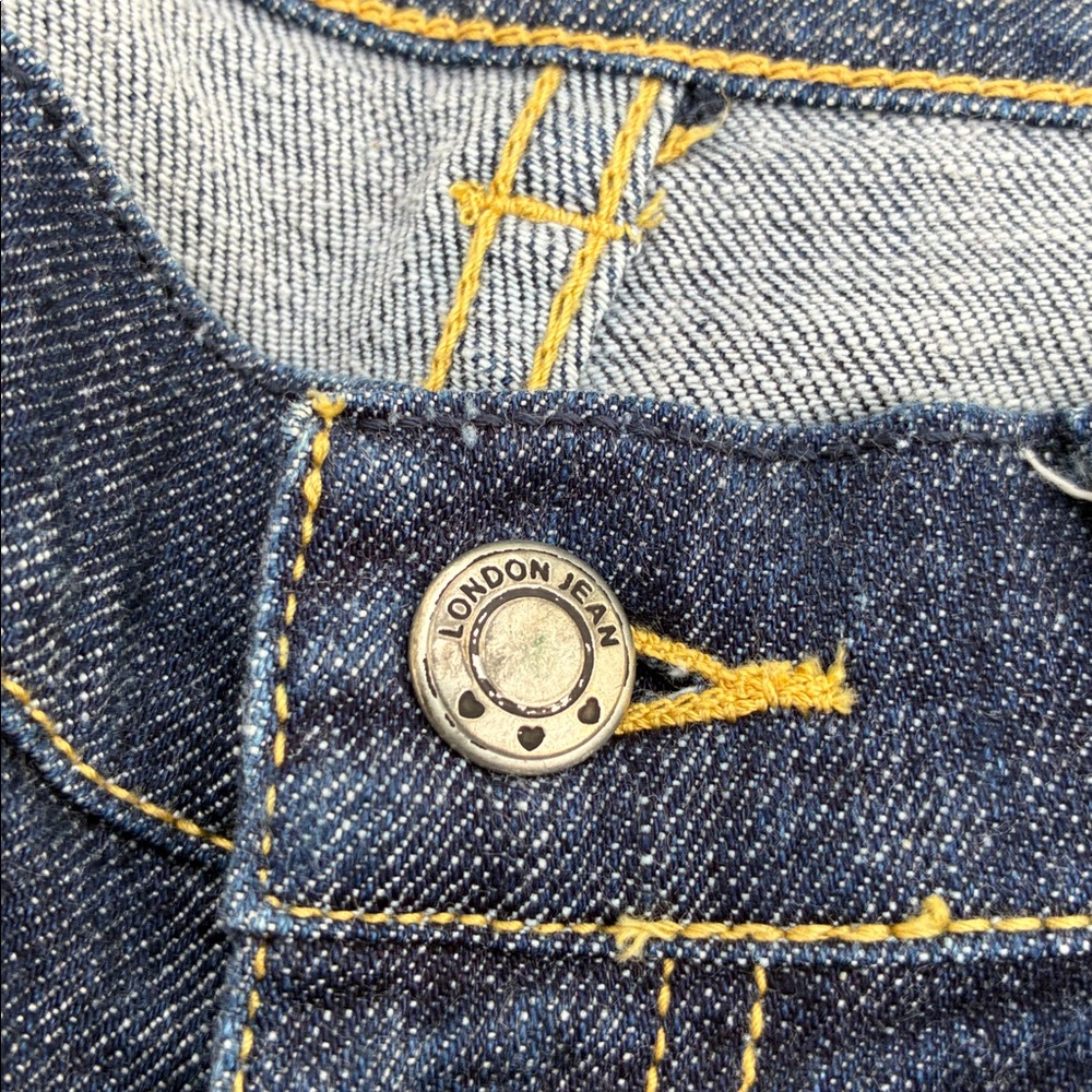Victoria’s Secret London Jean Dark Blue low rise Bootcut Jeans sz6 x long - Picture 4 of 4